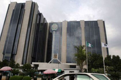 The Central Bank of Nigeria Building in Abuja.