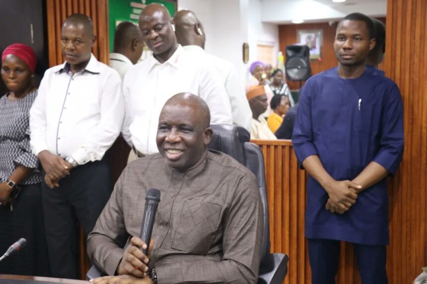 The Permanent Secretary, Ministry of Finance, Mr. Hundogan Sewanu