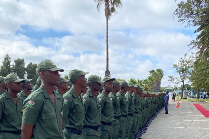 400 junior Border Guards at some critical land ports to assist in the critical role of sanitizing the border environment and ensure the uninterrupted facilitation of the legitimate movement of people and goods across the ports. Photo: X/@TheBMA_SA