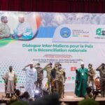 Mali interim President Assimi Goita attends the for Peace and National Reconciliation in Bamako. Photo: X/@GoitaAssimi