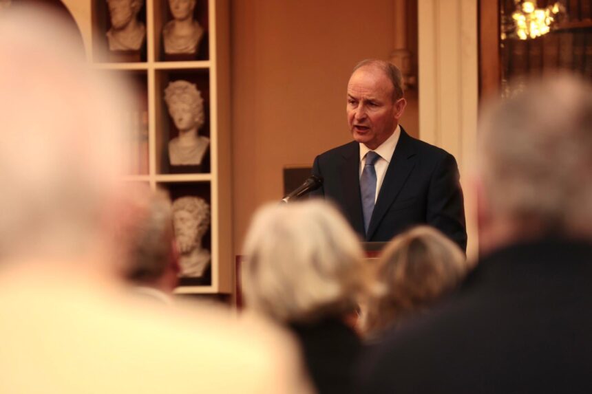 Michael Martin, Minister for Foreign Affairs and Minister for Defence. Photo: X/@MichealMartinTD