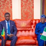 President Bola Tinubu on Thursday received President Bassirou Diomaye Faye of Senegal and called for an alignment of purpose and structure in West Africa to effectively address the challenges confronting the region. Photo: X/@DOlusegun