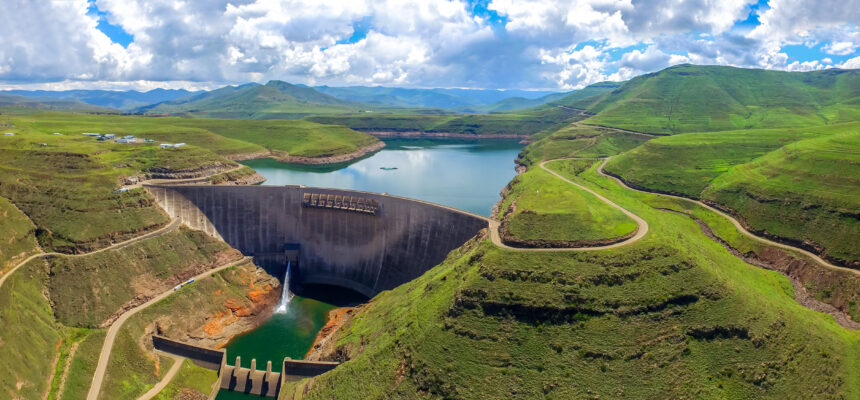 Katse Dam, Lesotho.