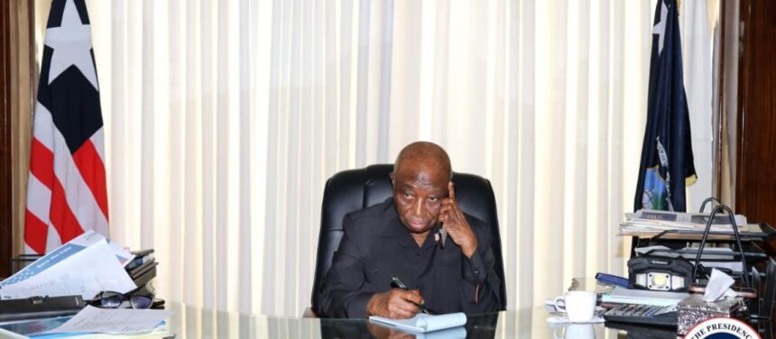 The President of the Republic of Liberia. Photo: MoFA Liberia