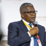 Aliko Dangote, CEO of Dangote Group sharing insights into leadership and the future of energy and industry in Africa. Photo: X/@africaceoforum