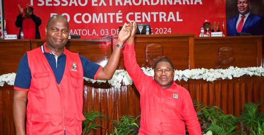 FRELIMO ruling party presidential candidate Daniel Chapo.
