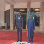 President Bola Ahmed Tinubu receives the President of the Republic of Senegal, H.E Bassirou Diomaye Faye to the State House, Abuja. Photo: X/@DOlusegun