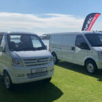 The DFSK K01S bakkie and C53 panel van are the first two products heading to SA. Picture: Jason Woosey