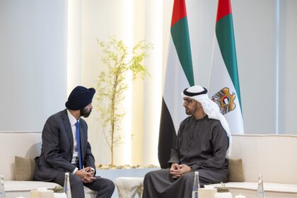 ABU DHABI, 22nd May, 2024 (WAM) -- President His Highness Sheikh Mohamed bin Zayed Al Nahyan today met with Ajay Banga, President of the World Bank Group