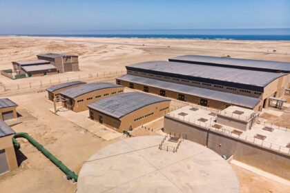 The Erongo Desalination Plant, also known as the Orano Desalination Plant, is a sea water desalination plant in Namibia