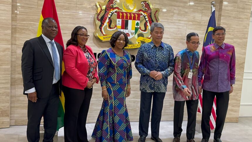 The Minister for Foreign Affairs and Regional Integration, Hon. Shirley Ayorkor Botchwey paid a working visit to Malaysia on Thursday, 6th June, 2024, during which she met with her Malaysian counterpart, H.E. Dato’ Seri Utama Haji Mohamad Bin Haji Hasan. Photo: MoFARI Ghana