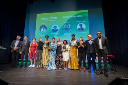 Awa Prize, This competition, is organised by Enabel. Photo: Embassy of Belgium in Uganda