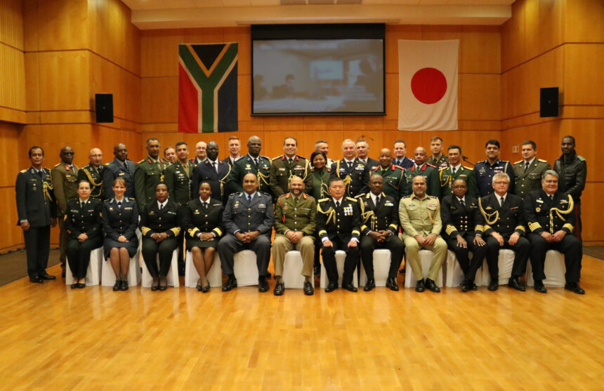 In honour of its 70th anniversary, the Embassy of Japan hosted a Japan Self-Defense Forces Day reception on 12 June 2024. Photo: Embassy of Japan in South Africa