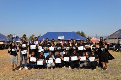 The U.S. government, through The U.S. President's Emergency Plan for AIDS Relief (PEPFAR), in collaboration with the The Deputy Prime Minister's Office Eswatini, is proud to support the introduction of the “No Means No” campaign. Photo: U.S. Embassy Eswatini