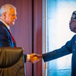 President Bola Tinubu of Nigeria met with Standard Chartered Bank's Group Chief Executive, Mr. Bill Winters, in Abuja