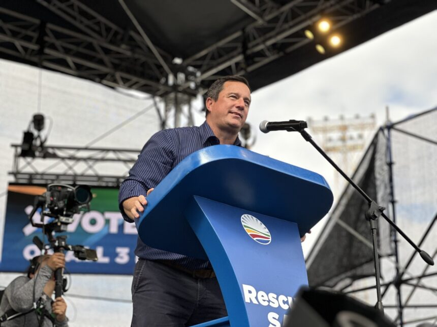 John Steenhuisen, DA leader. Photo: X/@jsteenhuisen