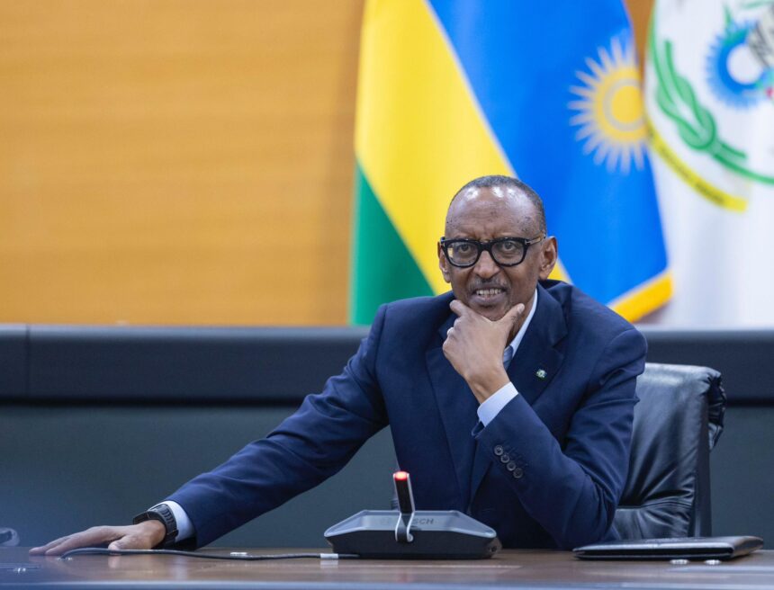 Rwandan President, Paul Kagame. Photo: X/@UrugwiroVillage
