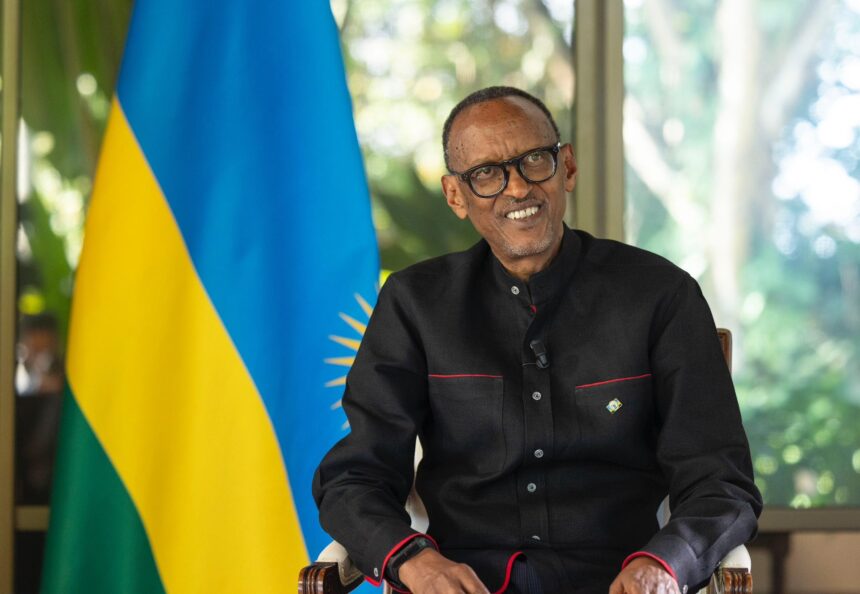 Paul Kagame, President of Rwanda. Photo: @UrugwiroVillage