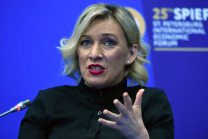 Russian Foreign Ministry Spokeswoman Maria Zakharova