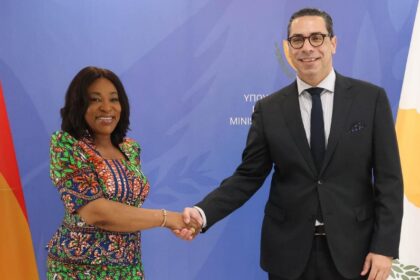The Minister for Foreign Affairs and Regional Integration, Hon. Shirley Ayorkor Botchwey paid a working visit to the Republic of Cyprus on Wednesday, 26th June, 2024. Photo: MoFARI Ghana