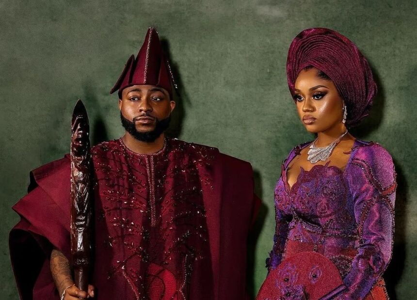 Davido and Chioma Photo: stanol photography