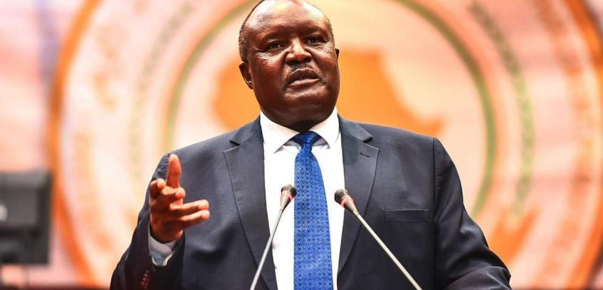 The President of the Pan-African Parliament (PAP), H.E. Chief Fortune Charumbira. Photo: PAP