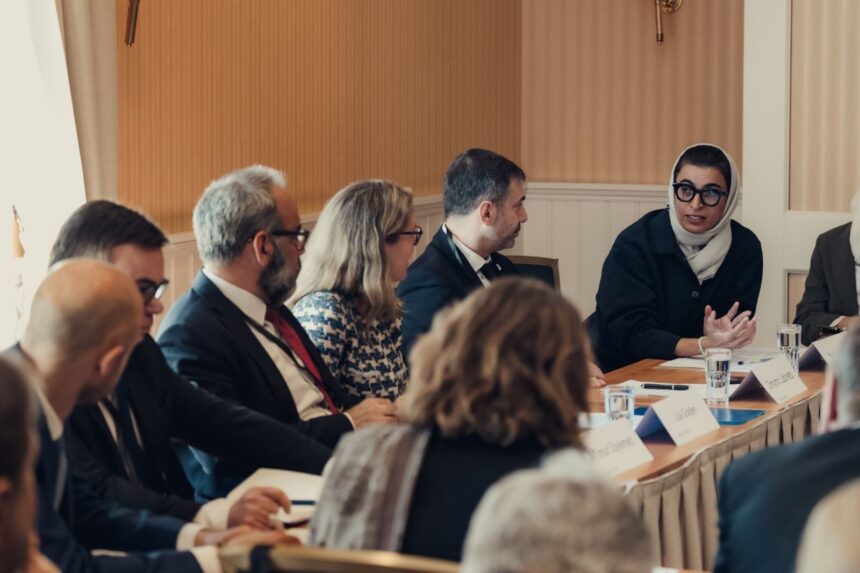 OSLO, 12th June, 2024 (WAM) -- Noura Al Kaabi, Minister of State, participated in a discussion panel at the Oslo Forum