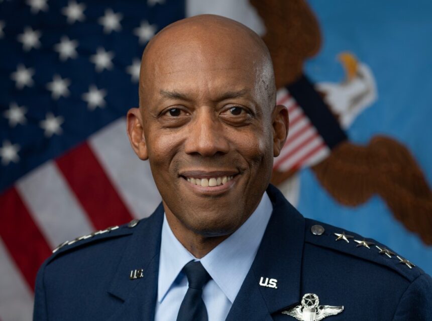 General Charles Q. Brown, Jr., 21st Chairman of the Joint Chiefs of Staff. Photo By: Benjamin Applebaum