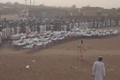 The case in Wd Elnuoraa West of Elmanagel locality 40K.M. killing 150 civilians