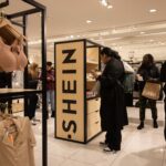 A Shein pop-up store inside a Forever-21 store in the Times Square neighborhood of New York.Photographer: Yuki Iwamura/Bloomberg