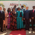 Her Honour Mrs. W.K. Mutale Nalumango, Vice President of the Republic of Zambia graced the Flag-Raising Ceremony on the occasion to mark the 20th Anniversary of the Economic, Social and Cultural Council (ECOSOCC) of the African Union, in Lusaka. Photo: MoFAIC Zambia