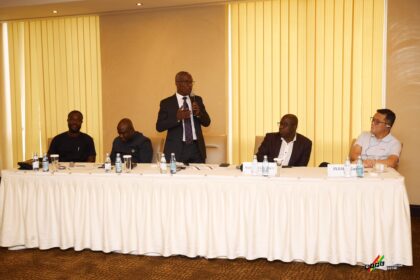 GIPC's Director of Investor Services, Mr. Edward Ashong-Lartey, engaged a group of Chinese CEOs during a roundtable session organized by the China Europe International Business (CEIBS) School last week. Photo: GIPC