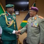 Chief of Defence Staff, Gen. Christopher Musa, Chief of South Africa National Defence Force, Gen. Rudzani Maphwanya