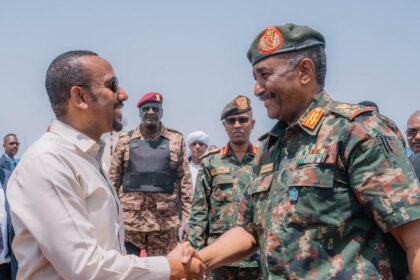 Ethiopian Prime Minister Abiy Ahmed became the first foreign leader to visit Sudan's army chief, General Abdel Fattah al-Burhan, in Port Sudan on Tuesday Photo: X/@AbiyAhmedAli