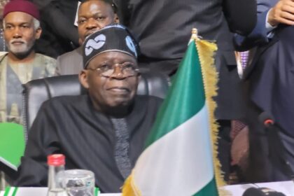 Bola Ahmed Tinubu, President of the Federal Republic of Nigeria and Chairman of ECOWAS on Sunday 21 July 2024 at the 6th AU Mid-Year Coordination Meeting with the Regional Economic Communities. Photo: X/@ecowas_cedeao