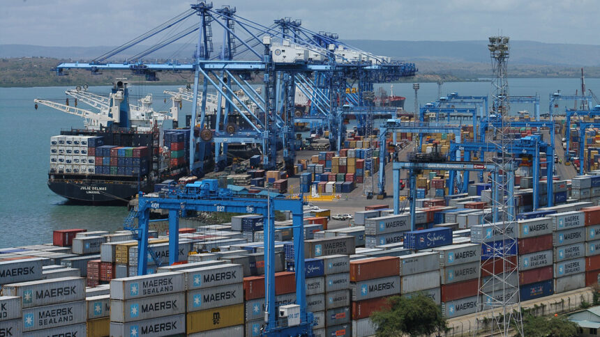 Port of Mombasa, Kenya.