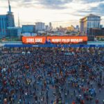Nigerian youths demonstrating during the ENDSARS protests in October 2020 at Lekki toll gate, Lagos State, Nigeria. Photo: X/@NoraAwolowo