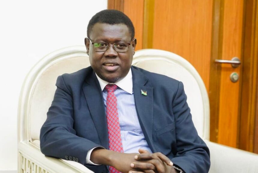 Juba, 29 July 2024 (MFA&IC) The Deputy Minister of Foreign Affairs and International Cooperation, Hon. Amb. Monday Semaya K. Kumba. Photo: MoFAIC South Sudan