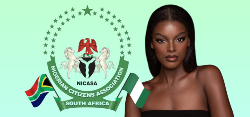 NICASA Backs Miss SA Contestant Chidimma Adetshina. Graphic: Adekunle Owolabi