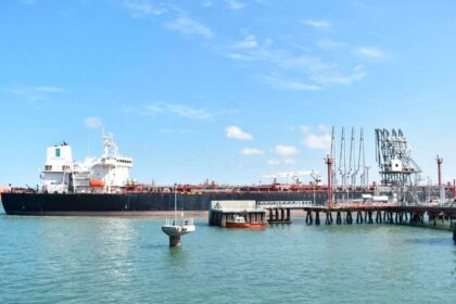 Mv Front Cheetah docked at the port of Mombasa, Kenya. PHOTO | NMG