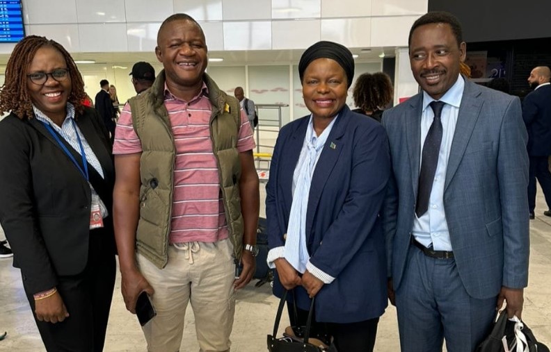 Zambia's Minister of Youth, Sport and Arts, Honourable Elvis Nkandu, M.P Photo: MoFAIC Zambia