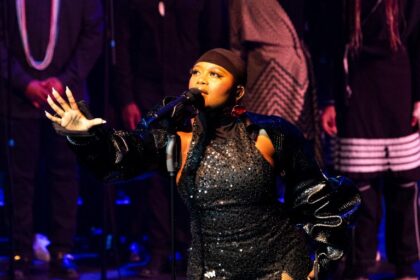 Zoë Modiga at the 2023 Standard Bank Young Artist for Music. nomthandazo: amahubo. Photo: Alet Pretorius