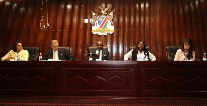 Hon. Dr. Peya Mushelenga, Minister of International Relations and Cooperation, hosted on 8 August 2024. Photo: MoIRC Namibia