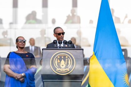 President Paul Kagame during inauguration speech in Kigali, Rwanda. Photo: X/@UrugwiroVillage