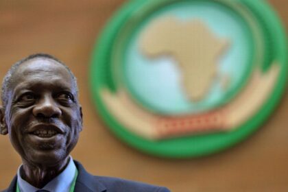 Issa Hayatou, the long-serving president of the Confederation of African Football (CAF)