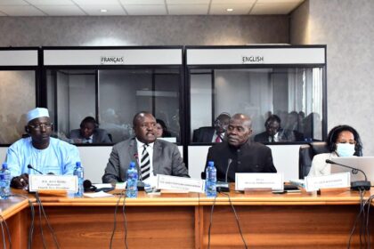 The 6th Bureau of the Pan-African Parliament (PAP), led by President Hon. Chief Fortune Charumbira, held the traditional pre-sitting meeting with the African ambassadors accredited to the Republic of South Africa today. Photo: PAP