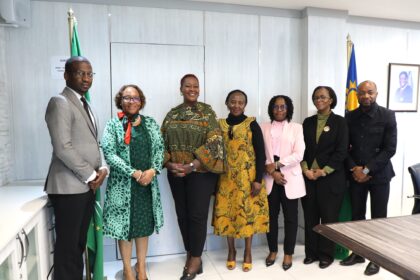 A Tanzanian delegation, including Amb. Mindi Kasiga, is in Namibia from October 2-4, 2024, to explore public diplomacy strategies with the Ministry of International Relations and Cooperation (MIRCO).