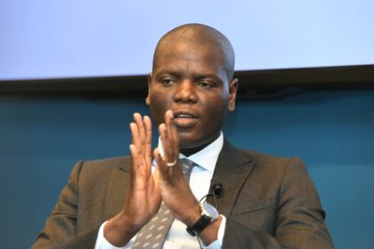 International Relations Minister Ronald Lamola visits the Elliot School of International Affairs at George Washington University, welcomed by Director Jennifer Cooke. Photo: X/@DIRCO_ZA