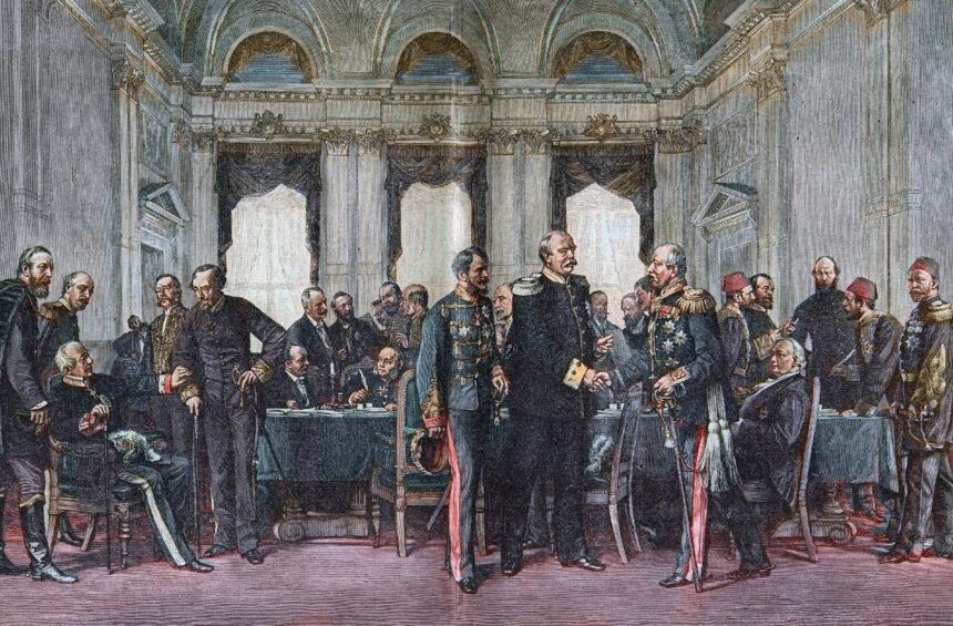 The Berlin Conference, November 1884 to February 1885, Germany. © Getty Images