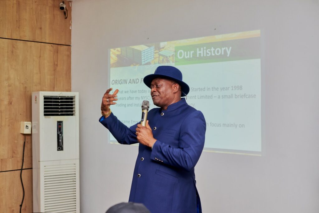 Emmppek Group Chairman Engr. Dr. Emmanuel Audu-Ohwavborua (FNSE)